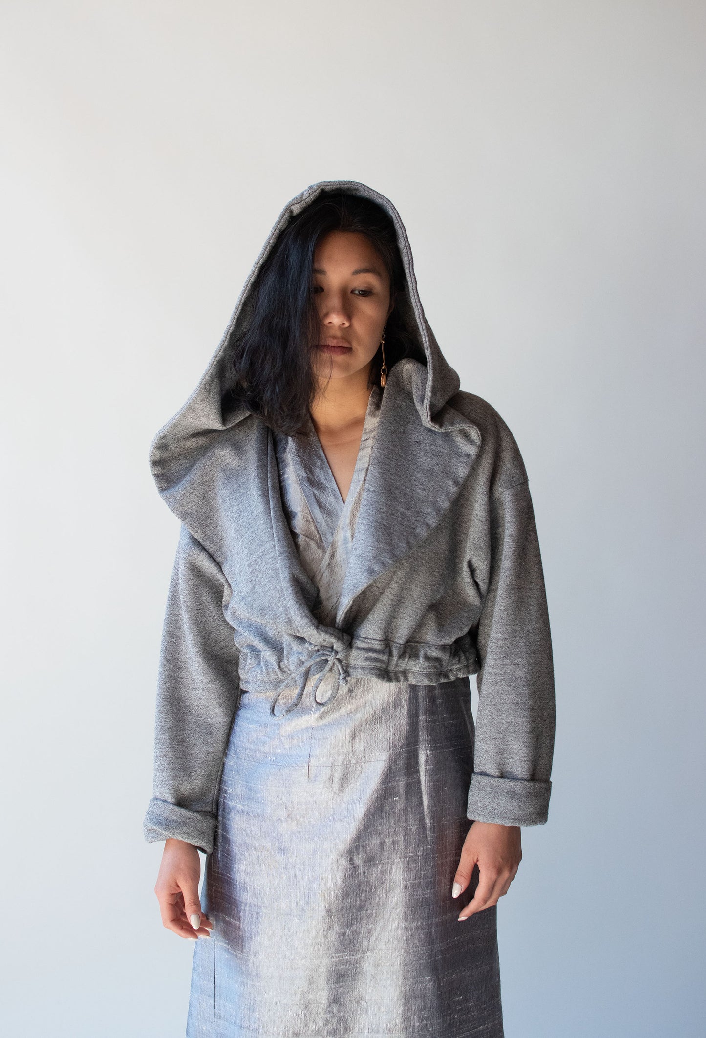 1990s Gray Hoodie | Contempo Casuals