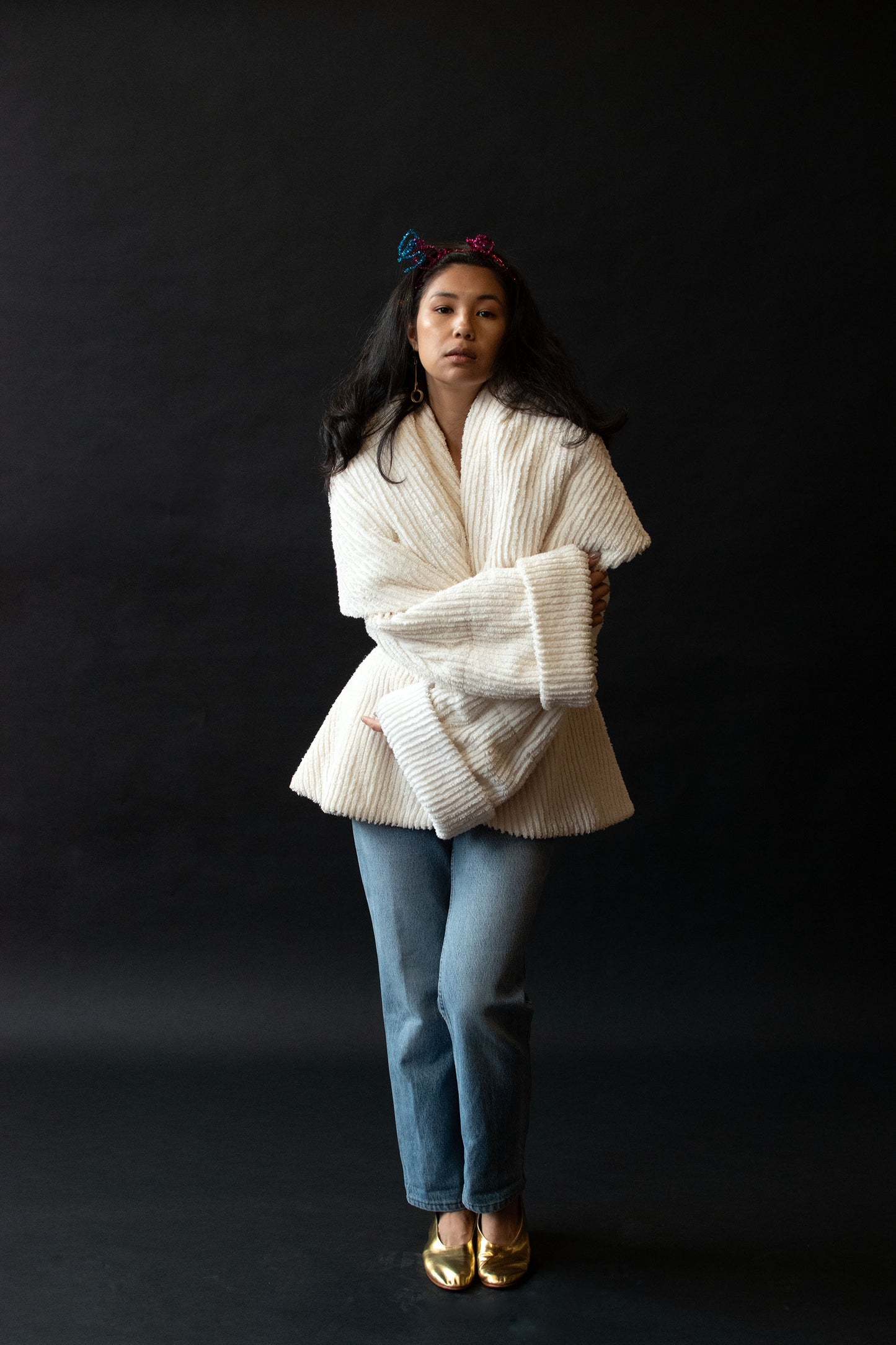 1980s Chenille Coat | Norma Kamali