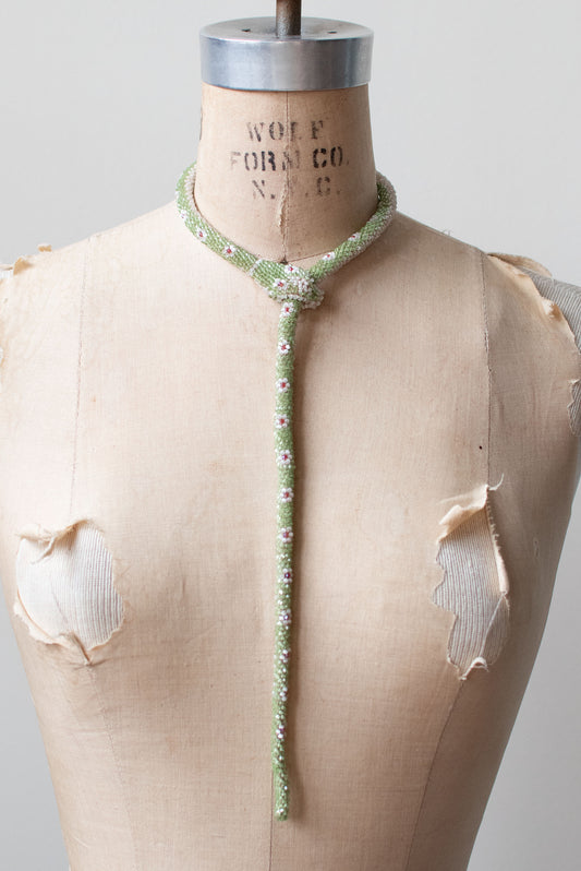 Bead Crochet Snake | Mint Flower