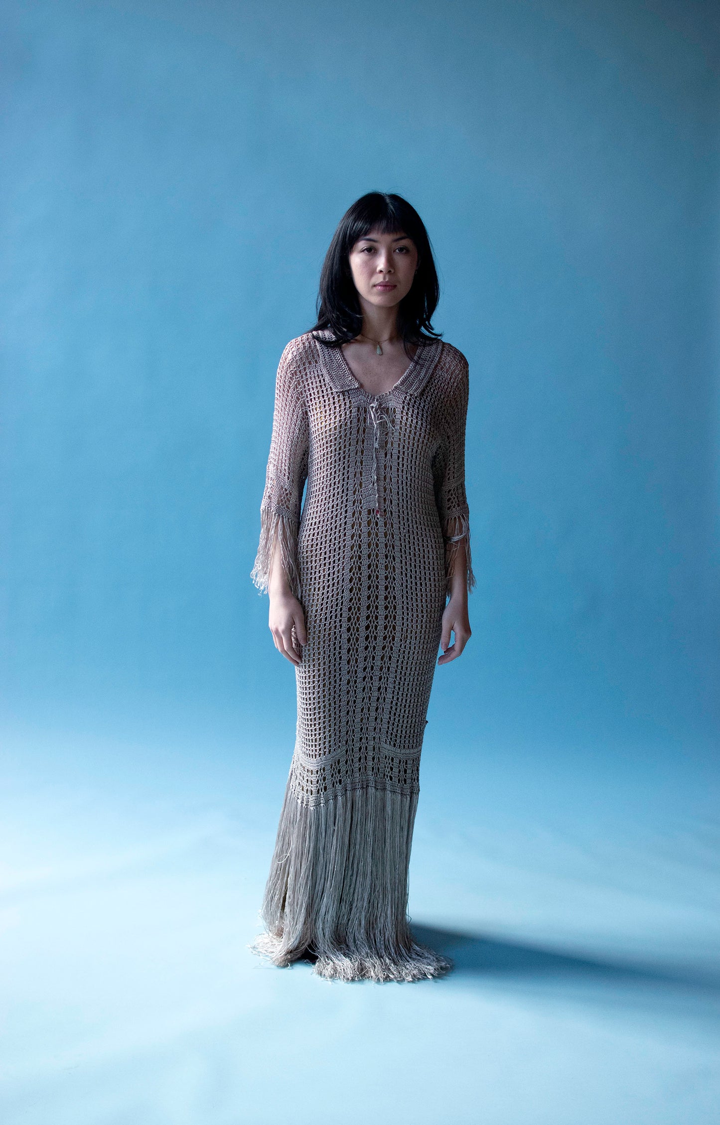 1920s Crochet Dress