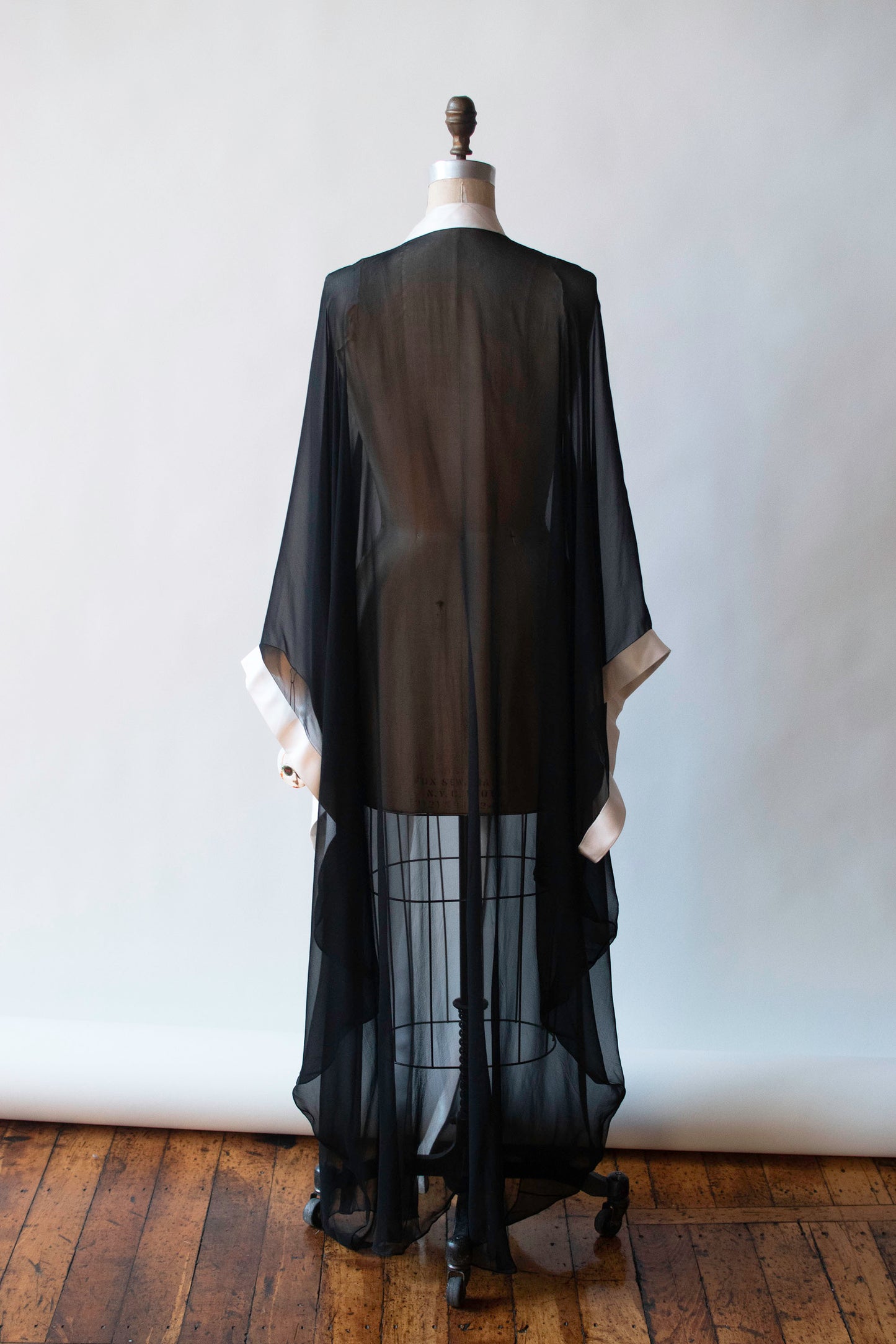 1990s Chiffon Duster