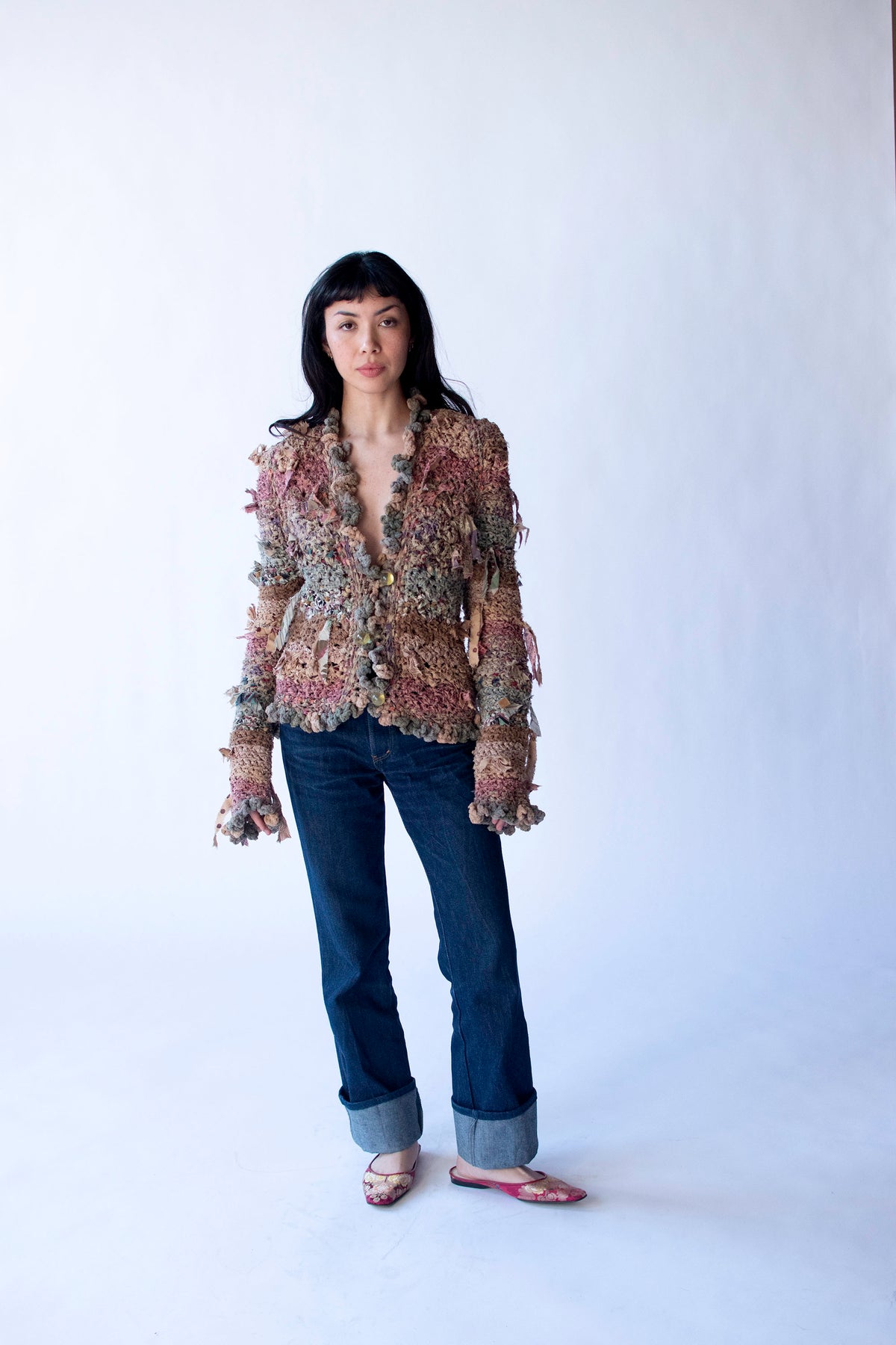 Woven Cardigan | Estelle Gracer 1983