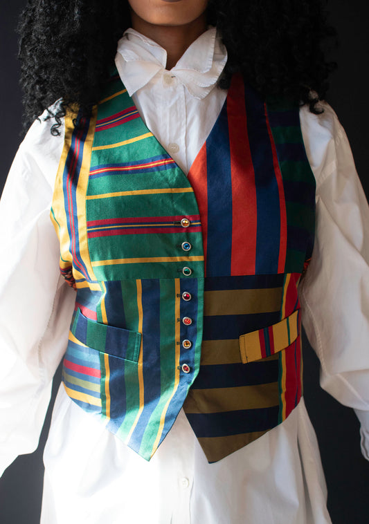 1990s Pocket Square Vest | Todd Oldham