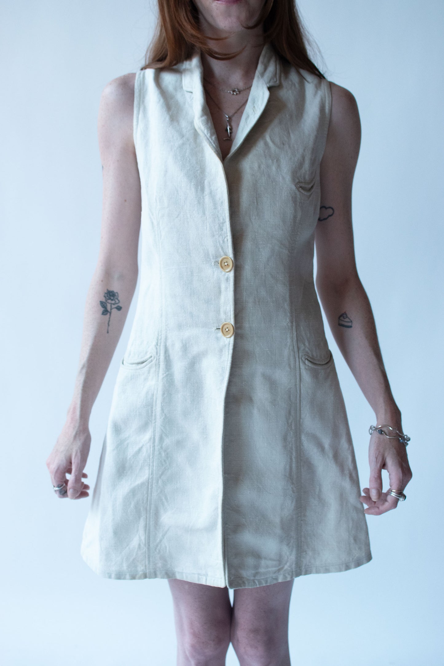 Edwardian Linen Vest