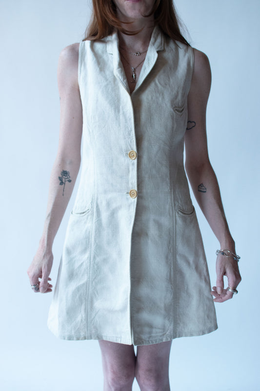 Edwardian Linen Vest