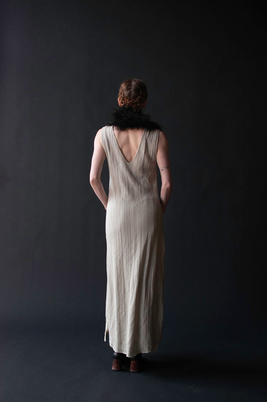 Beige Knit Vest | Kaat Tilley