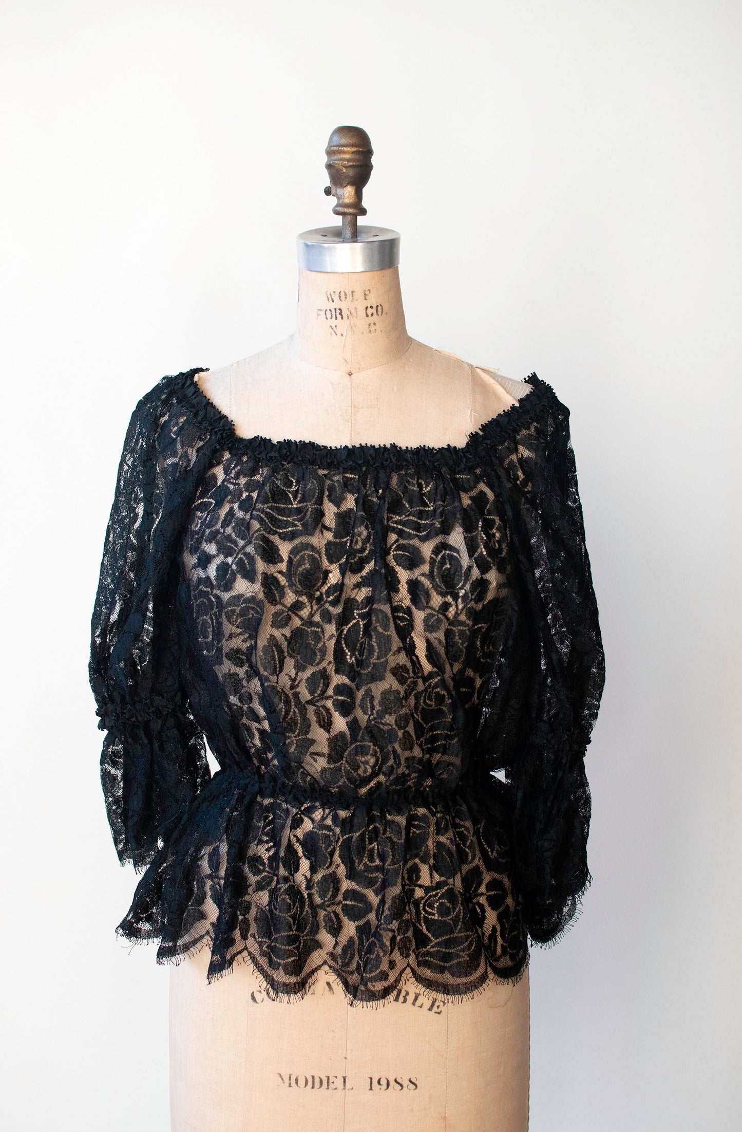 1970s Lace Blouse | Scott Barrie
