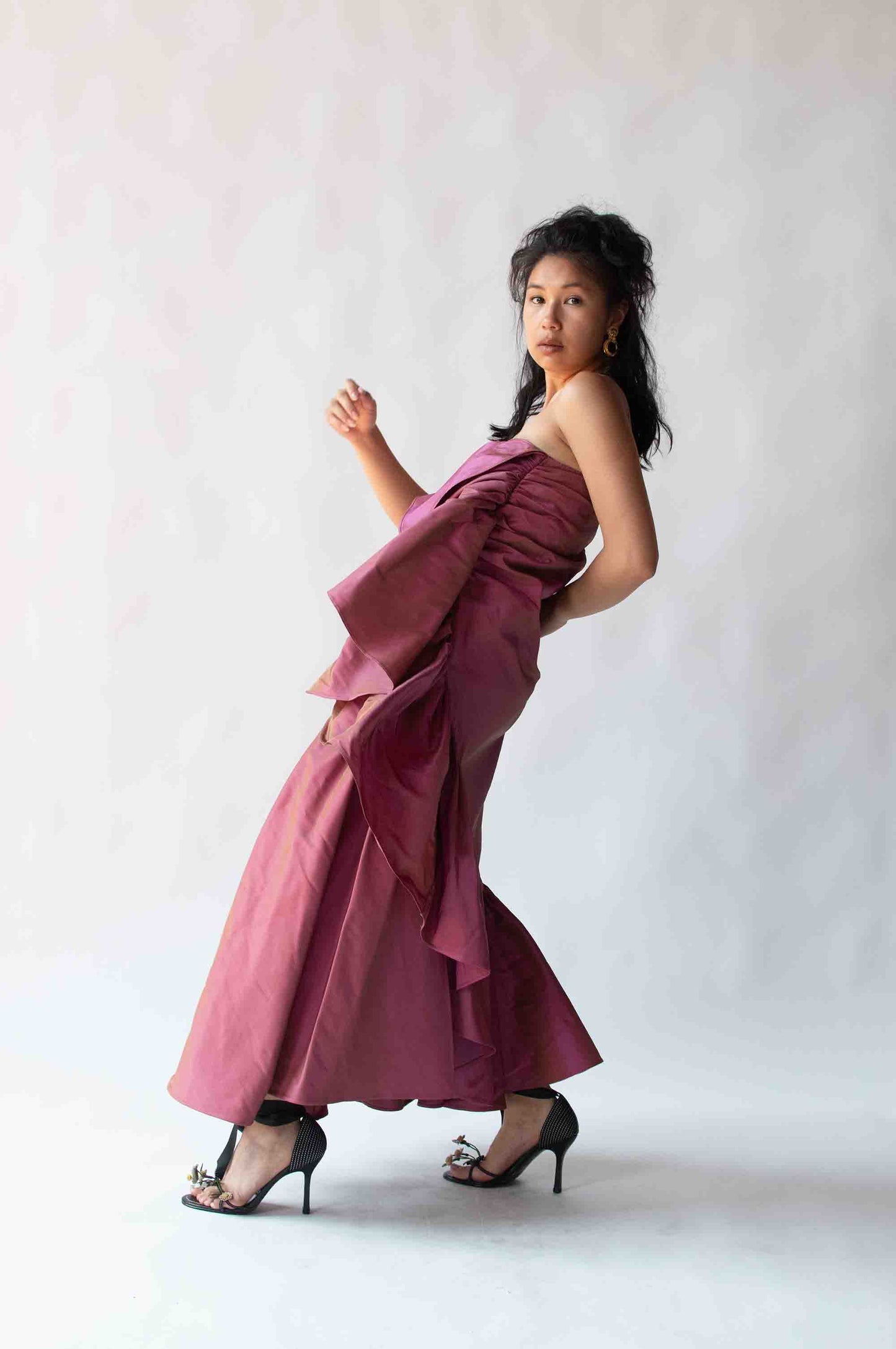 Iridescent Rose Ball Skirt | Oscar de la Renta FW 2001