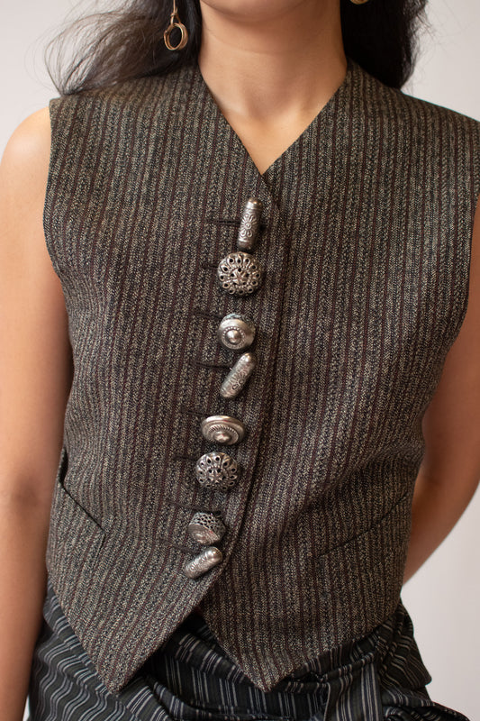 Button Vest | Romeo Gigli AW 1994