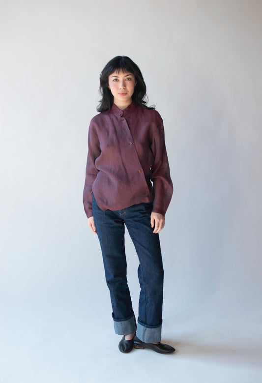 Linen Shirt | Issey Miyake