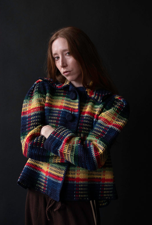 1940s Puff Sleeve Sweater