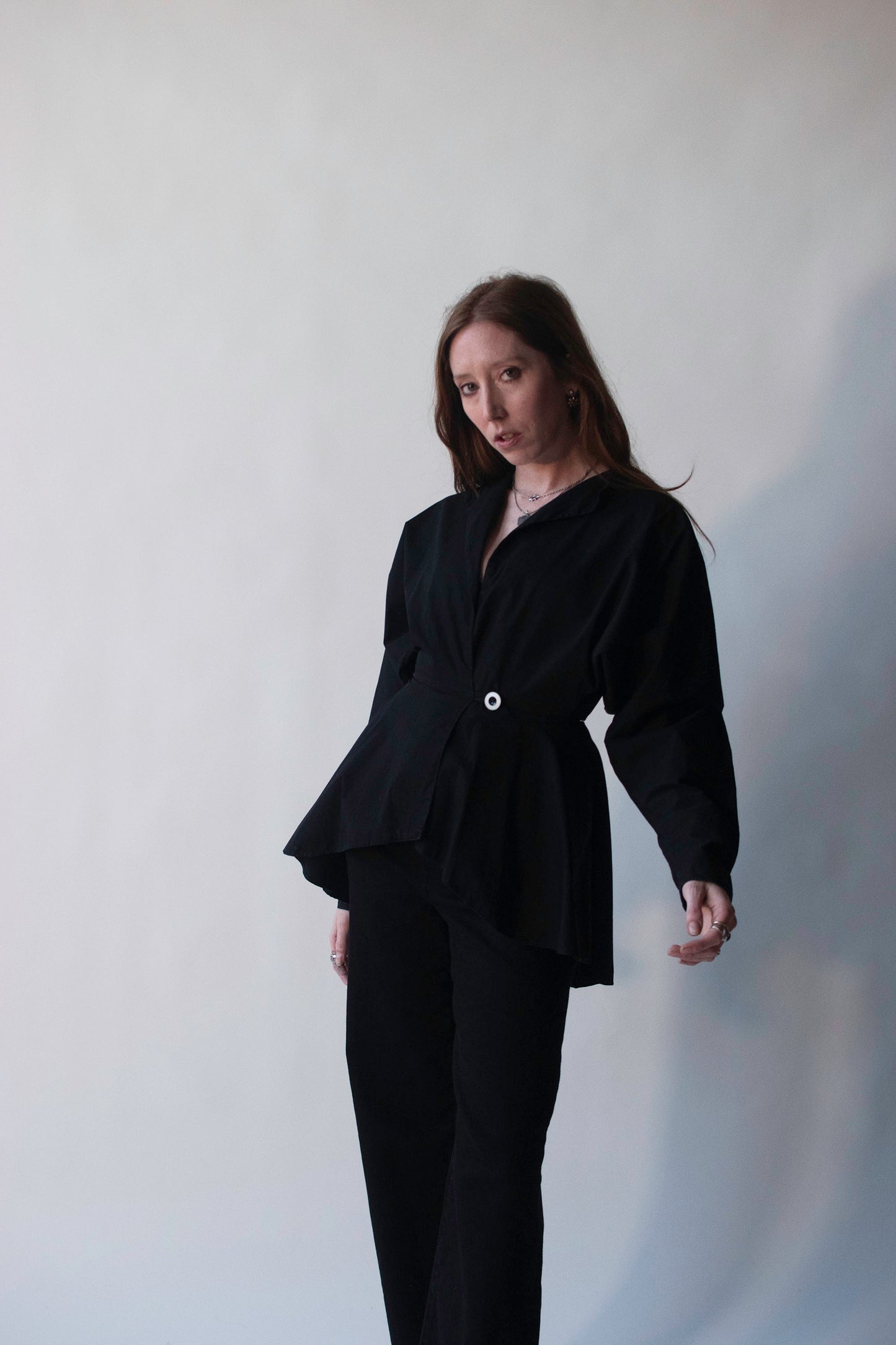 Peplum Shirt | Norma Kamali