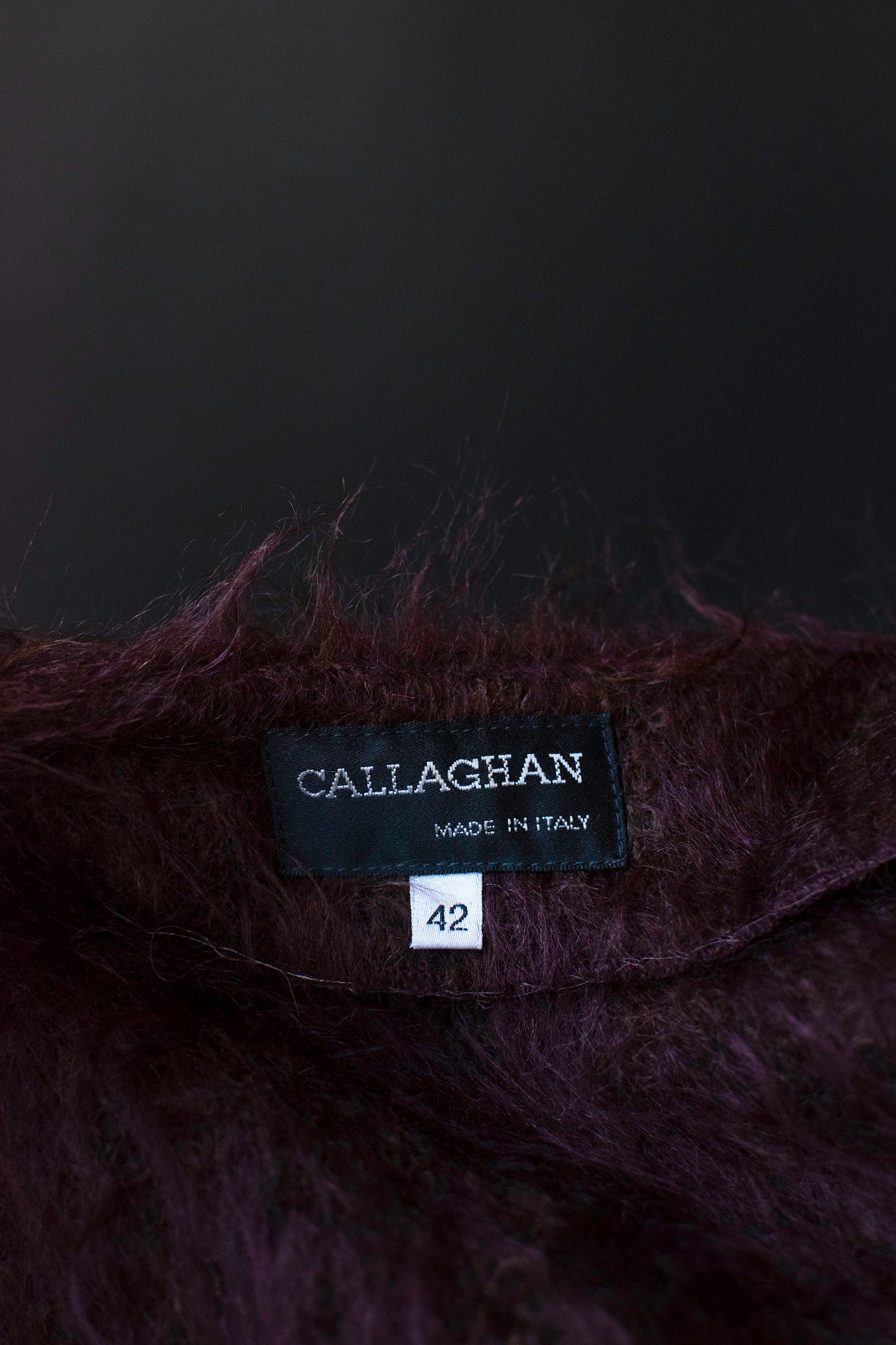 Mohair Vest | Romeo Gigli for Callaghan 1994