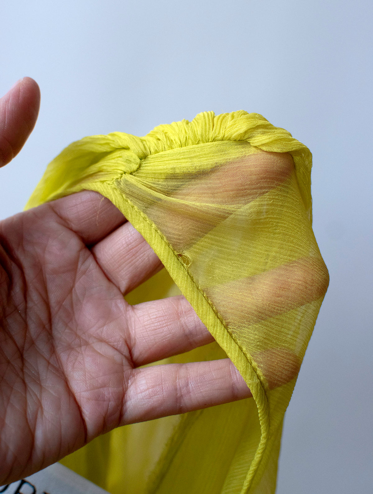 Chartreuse Puff Sleeve Dress | Norma Kamali