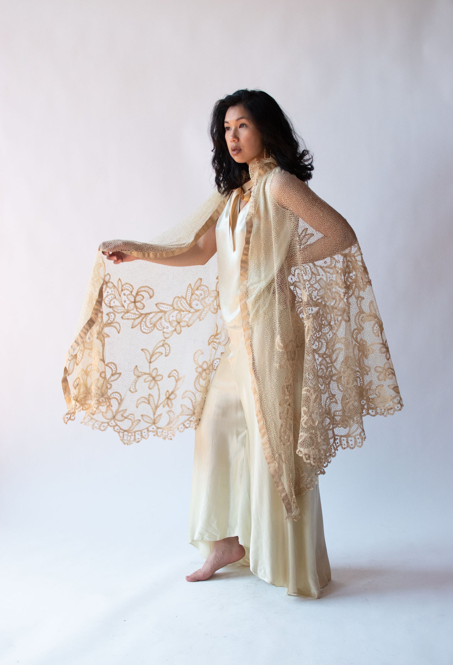 Battenburg Lace Cape