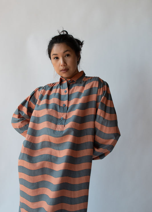 Striped Dress | Yves Saint Laurent Rive Gauche