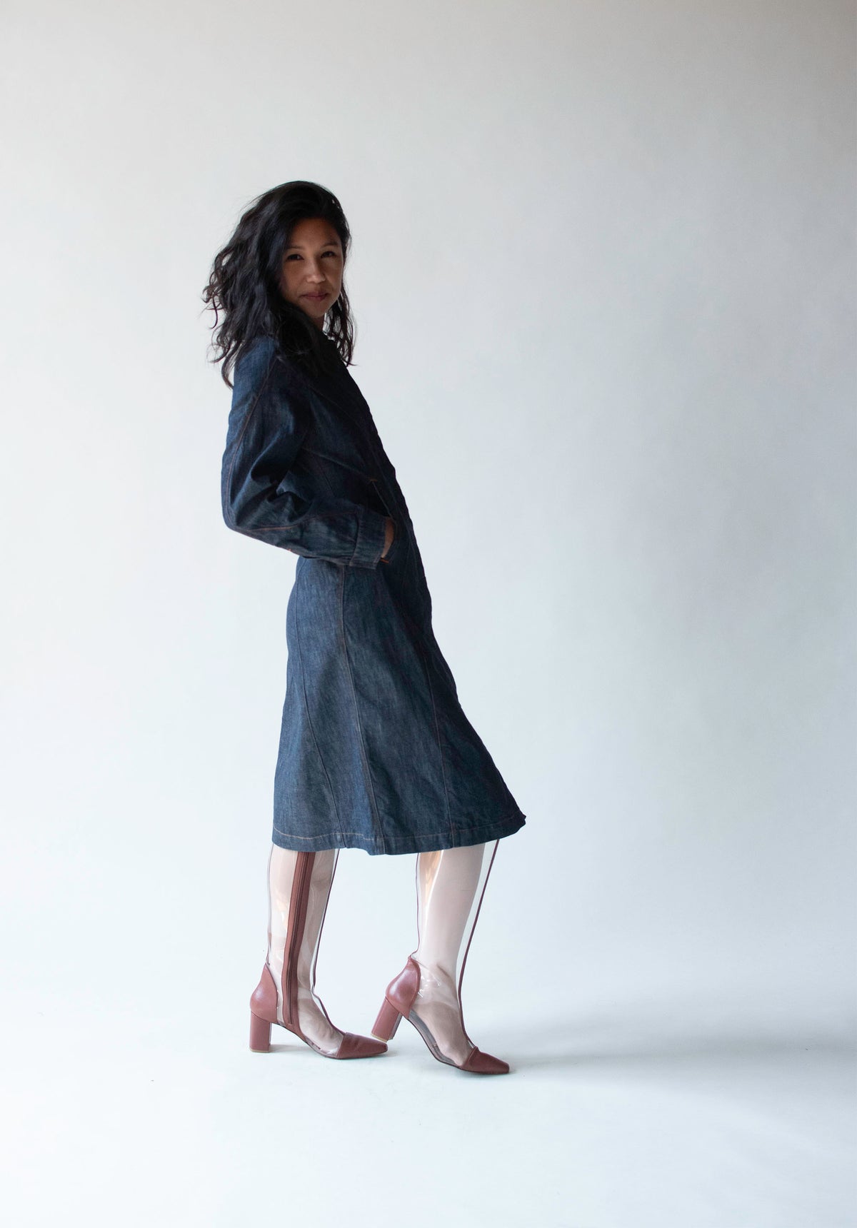 Denim Dress | W. & L.T. by Walter Van Beirendonck
