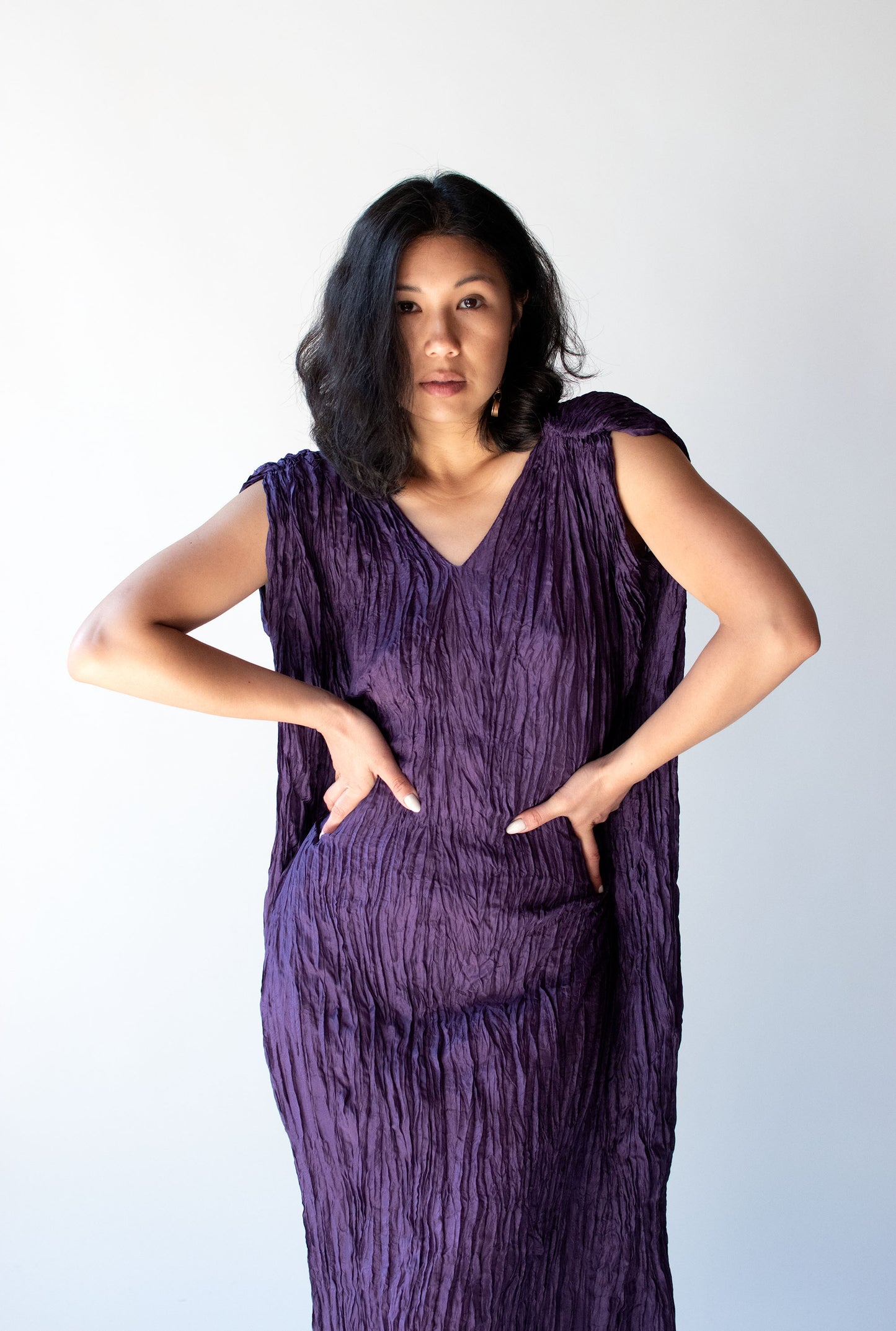 1990s Silk Caryatid Dress | Holly Lueders