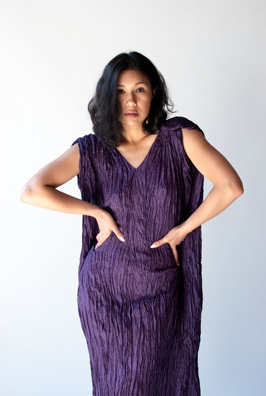 1990s Silk Caryatid Dress | Holly Lueders