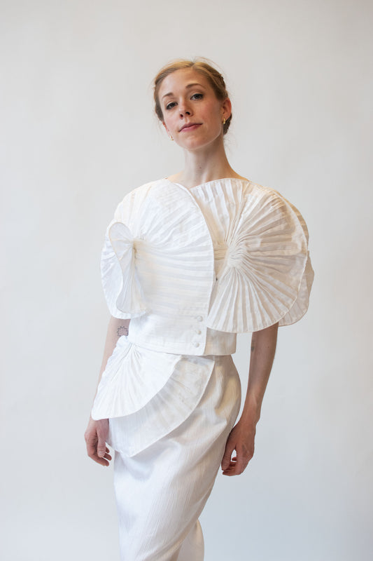 1980s Pleated Set | Barbara Barbara