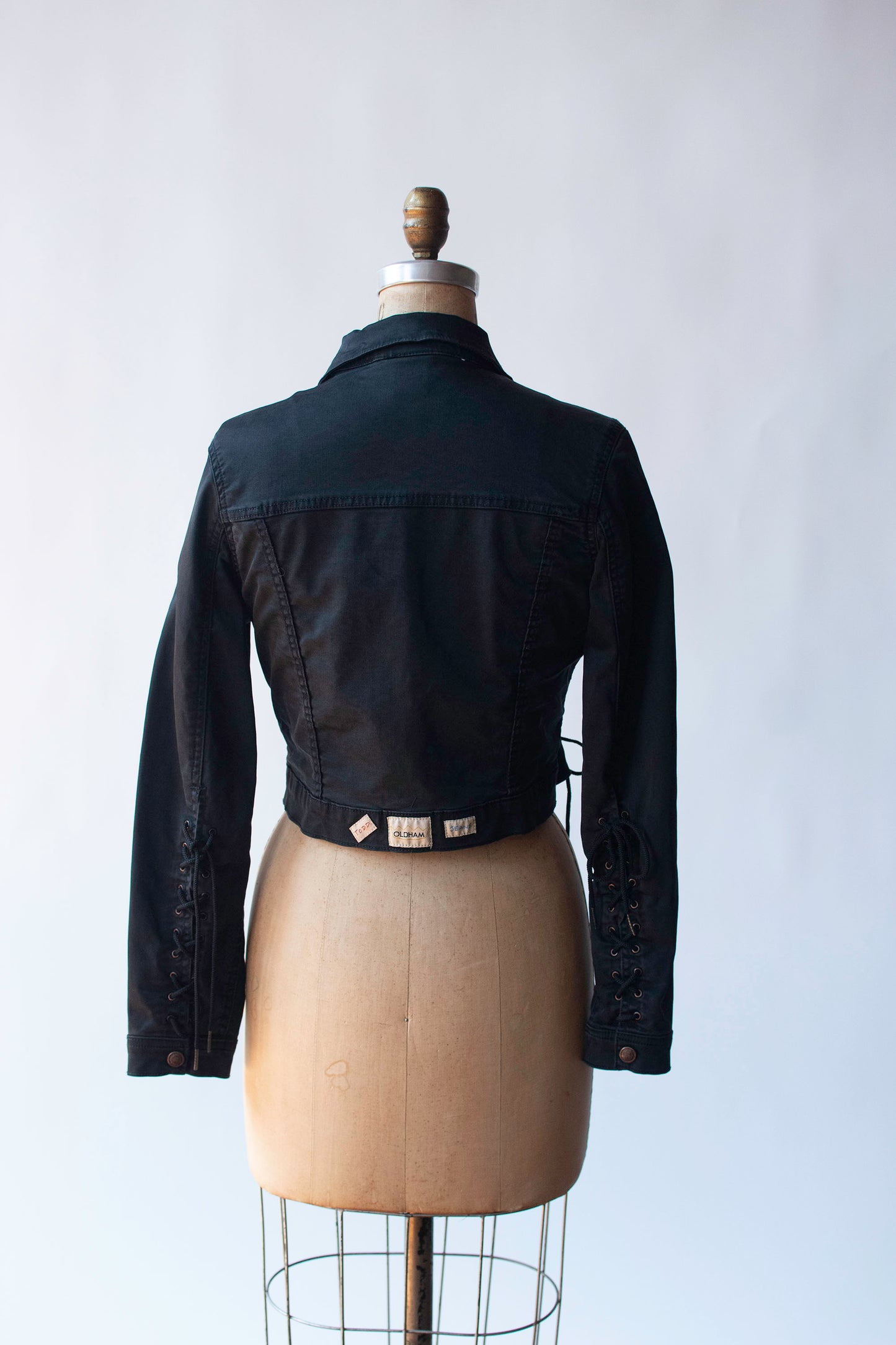 Black Denim Jacket | Todd Oldham Jeans