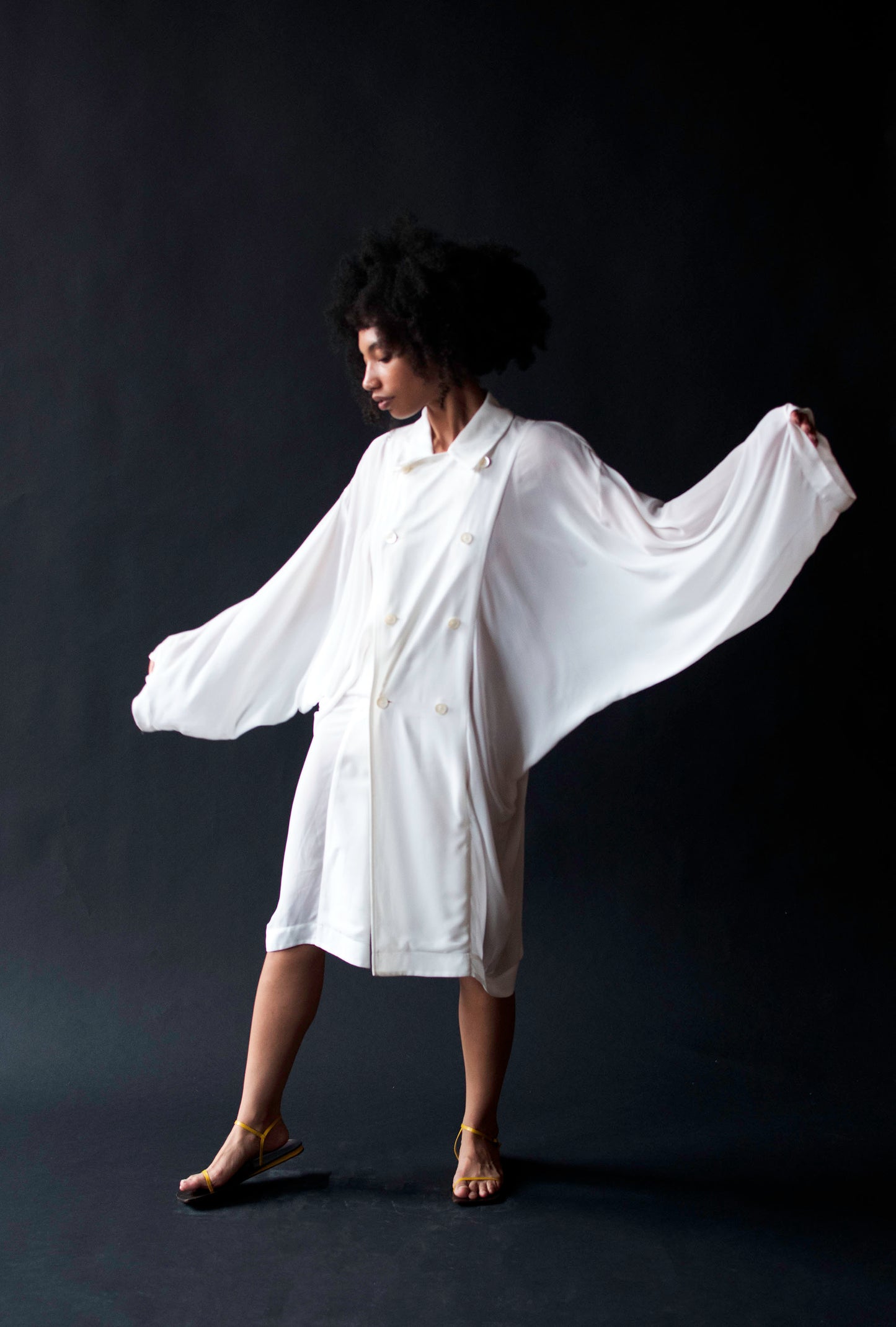 Sheer White Dress | Comme des Garcons 1988