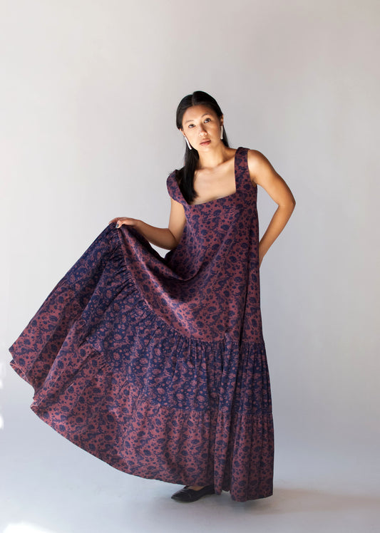 1970s Corduroy Dress | Laura Ashley