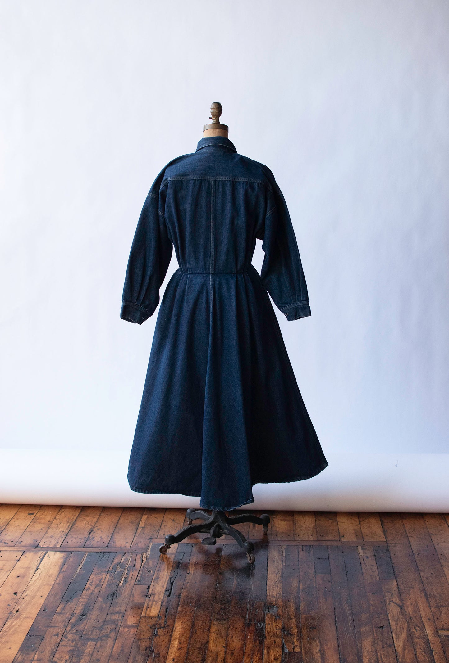 Indigo Dress| Norma Kamali