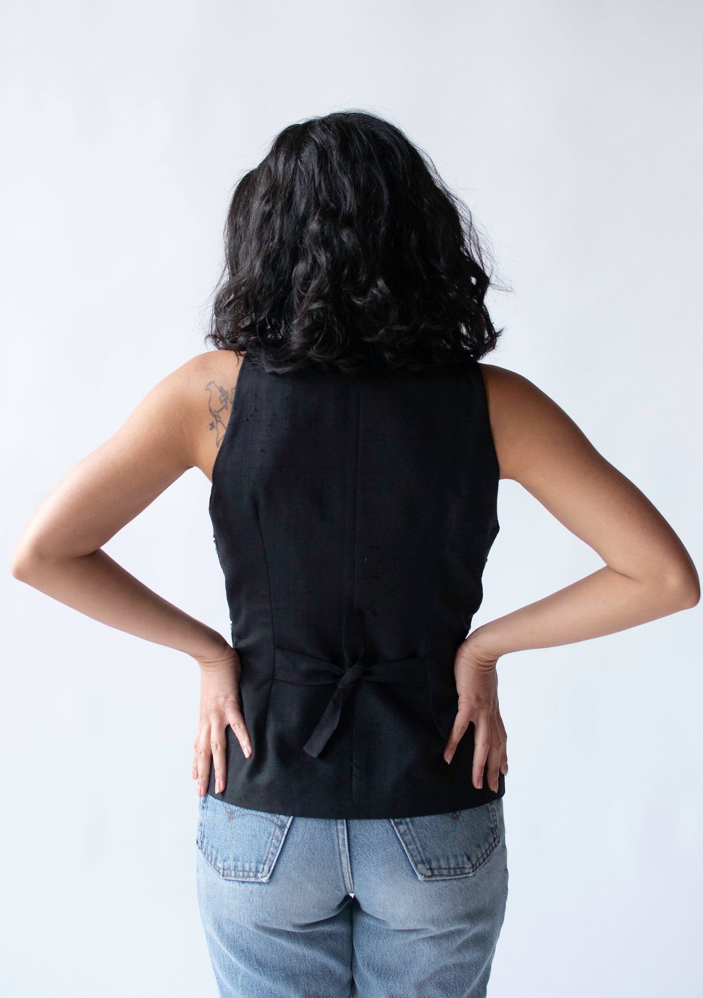 Rhinestone Vest | Todd Oldham