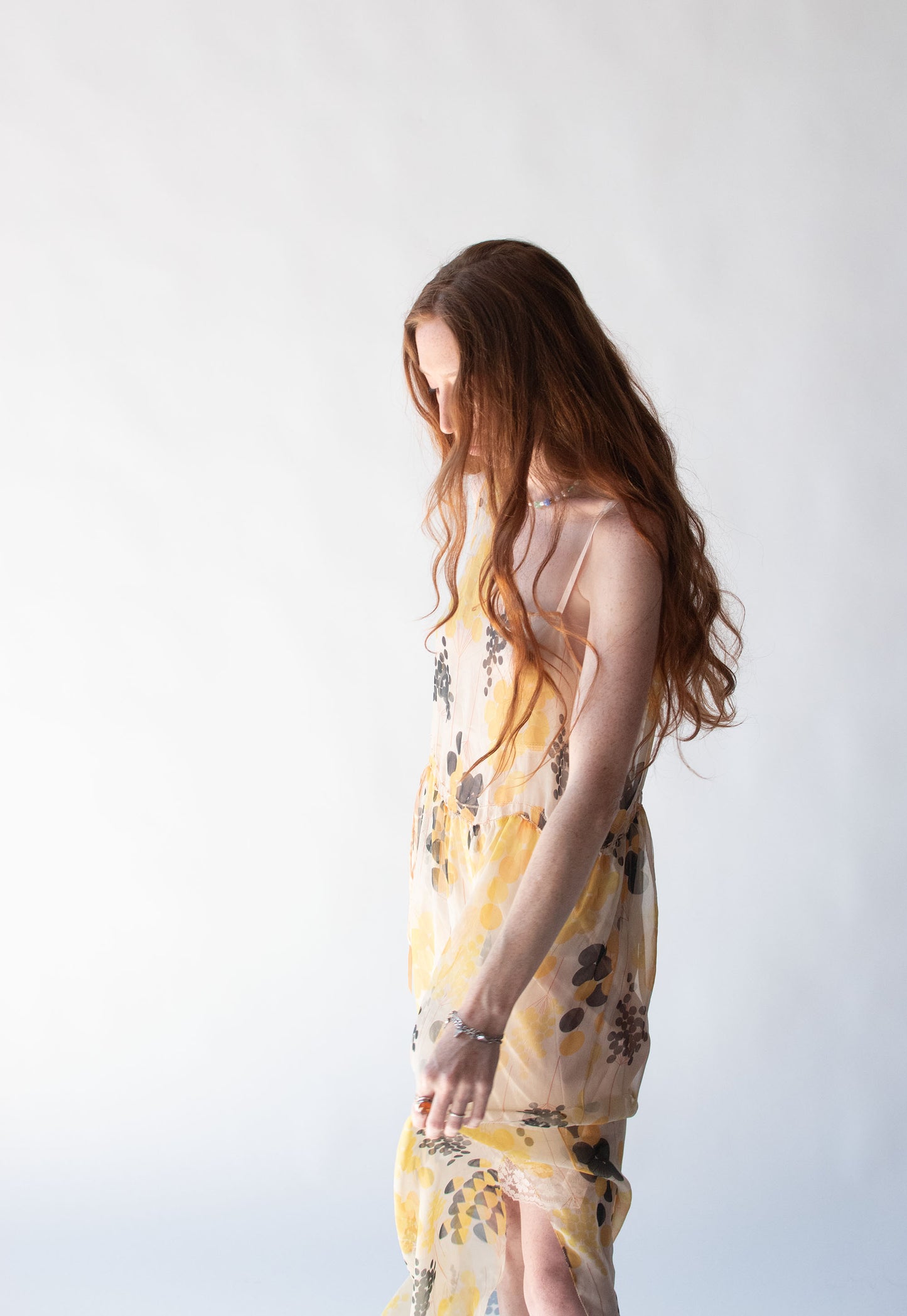 1930s Chiffon Dress