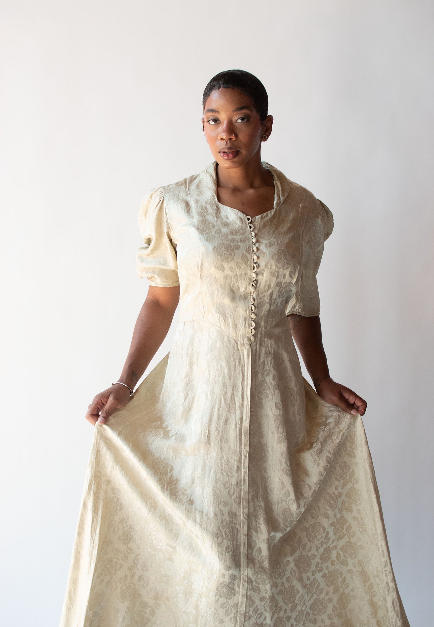 1930s Lamé Gown