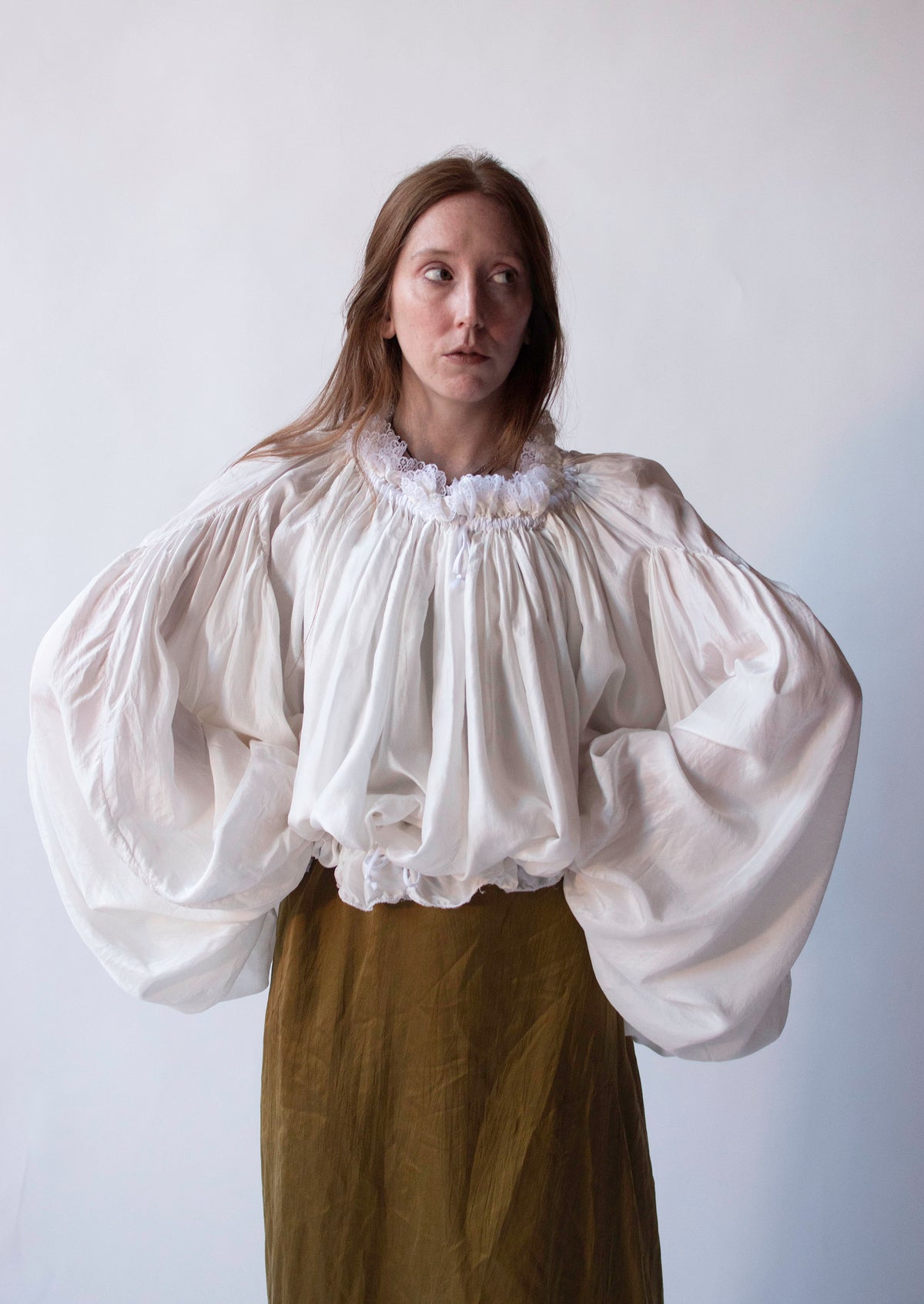 Silk Poets Blouse