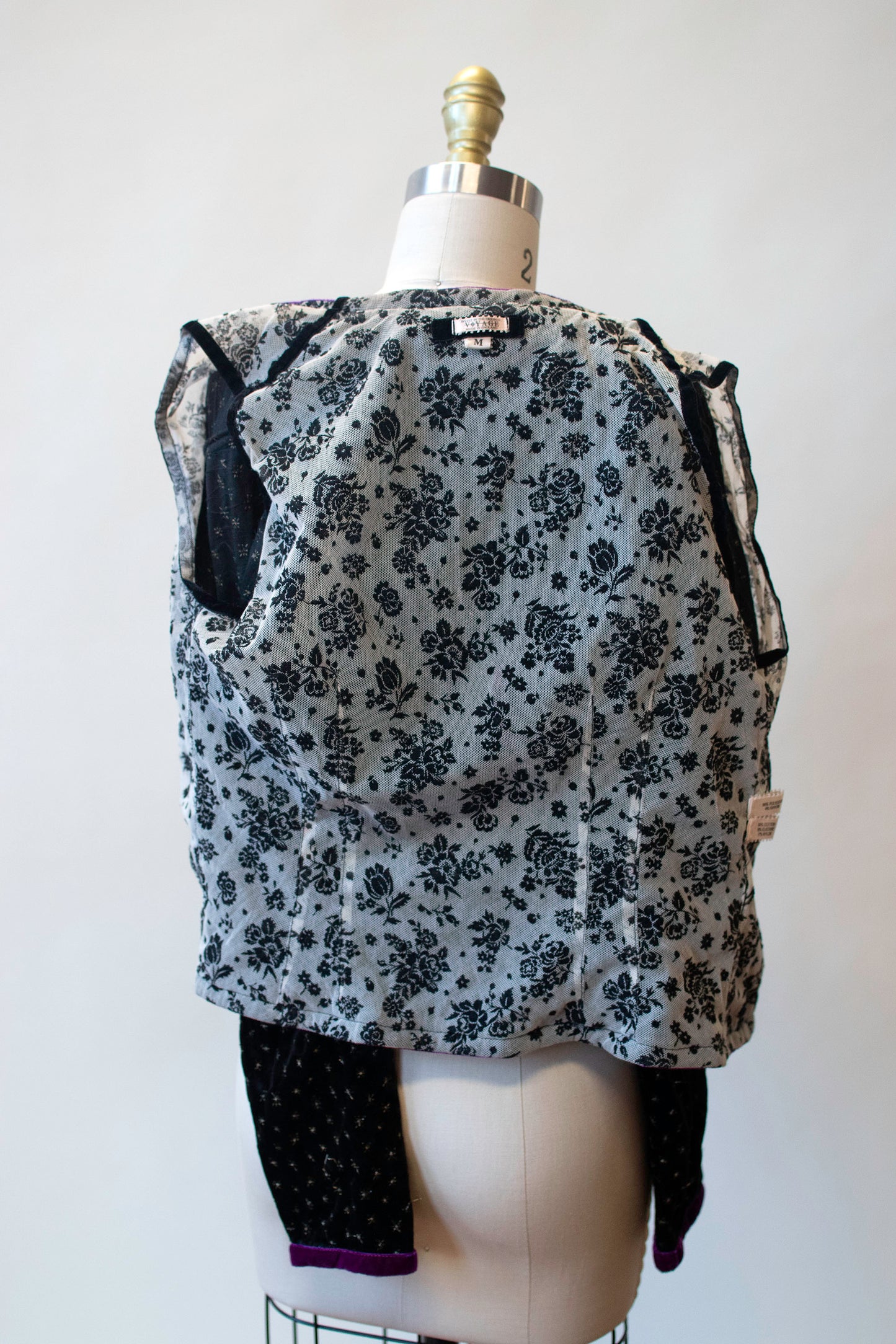 Black Velour Cardigan w/ Fringe Trim | Voyage Invest in the Original