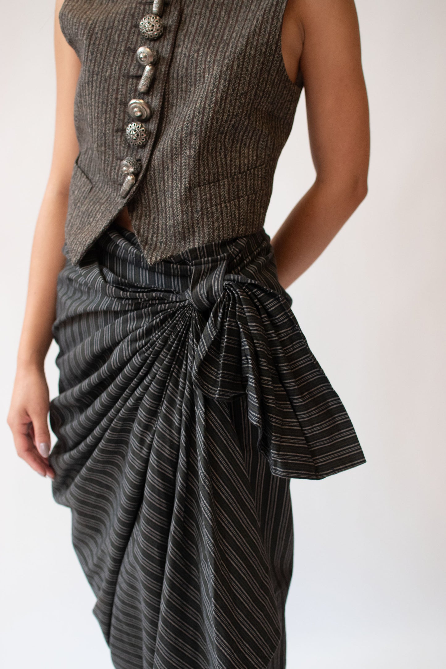 Draped Skirt | Romeo Gigli SS 1994