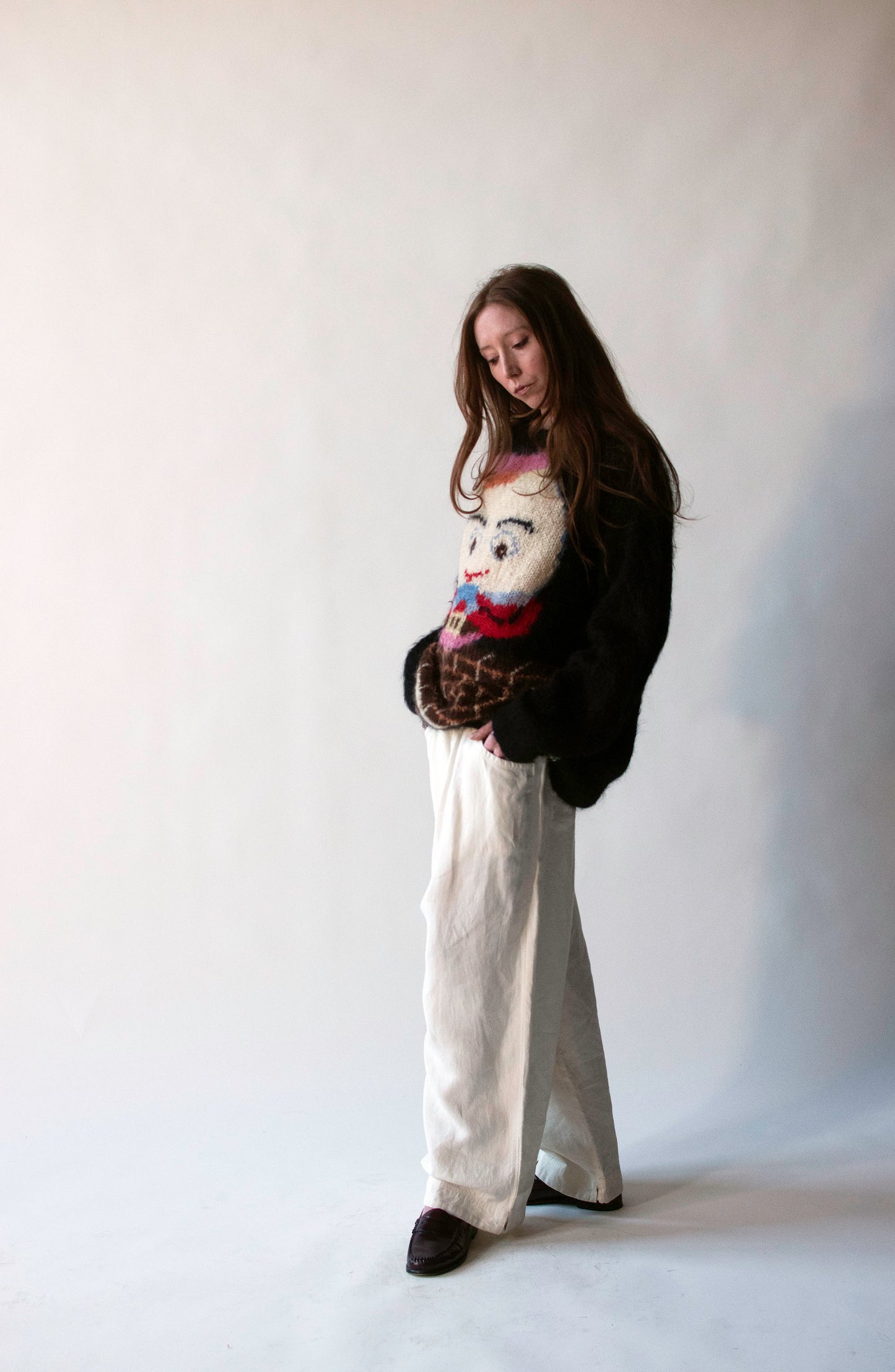 Humpty Dumpty Mohair Sweater