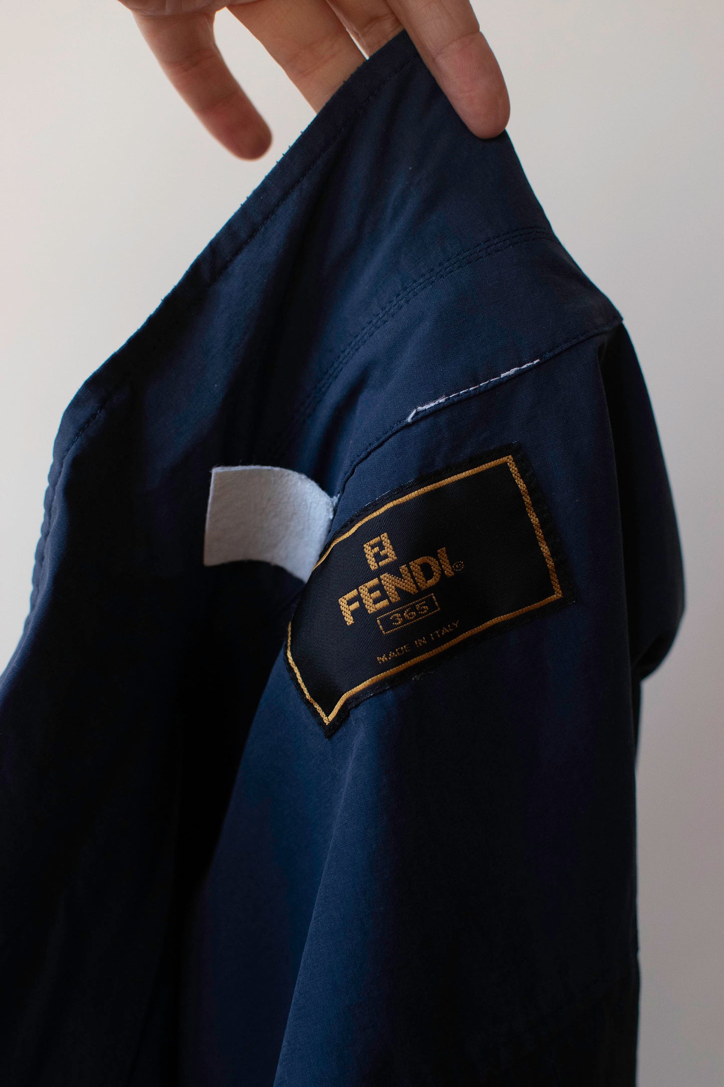 Navy Wind Coat | Fendi