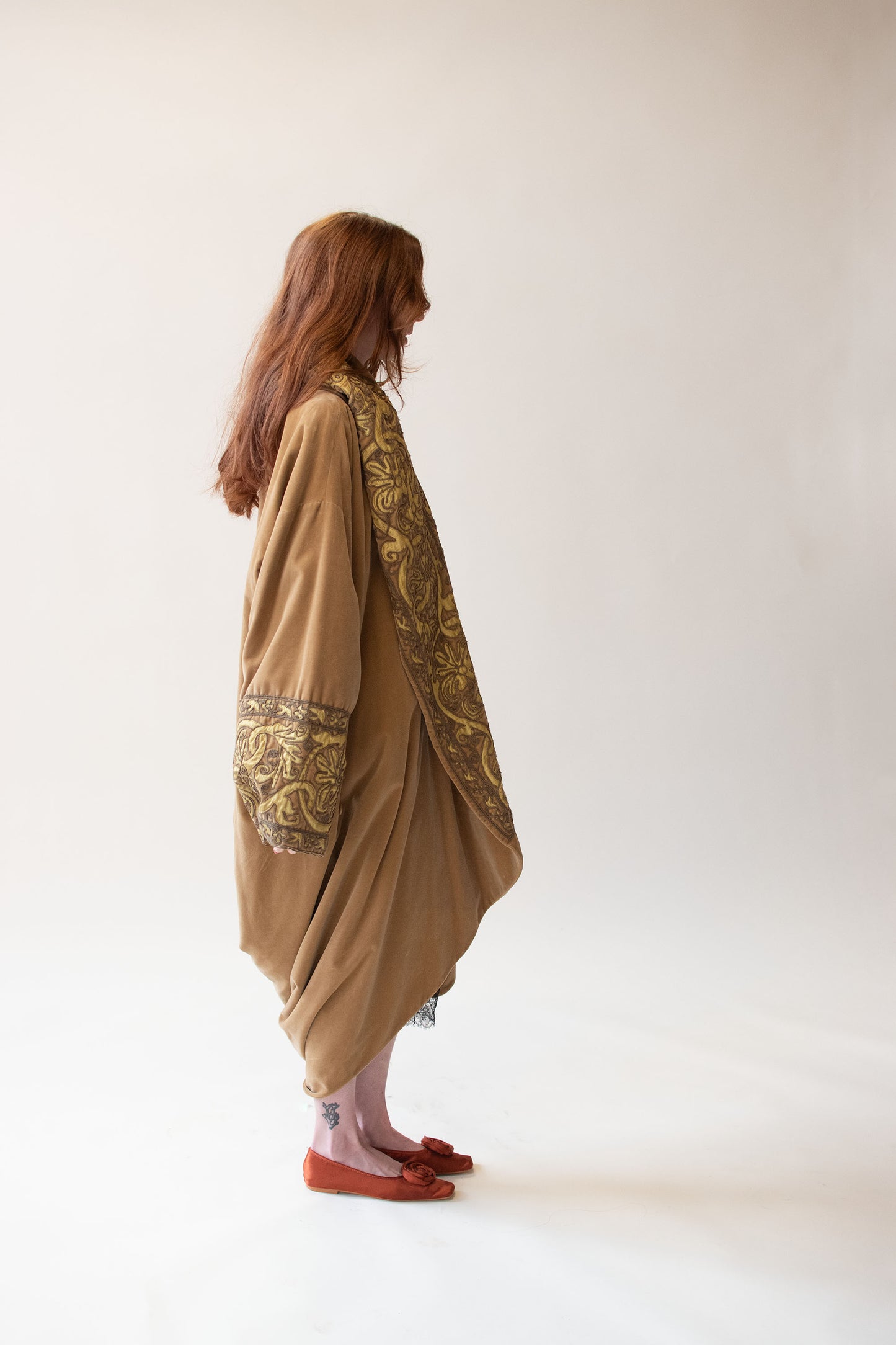 Velvet Cocoon Coat | Romeo Gigli AW 1989 / 90