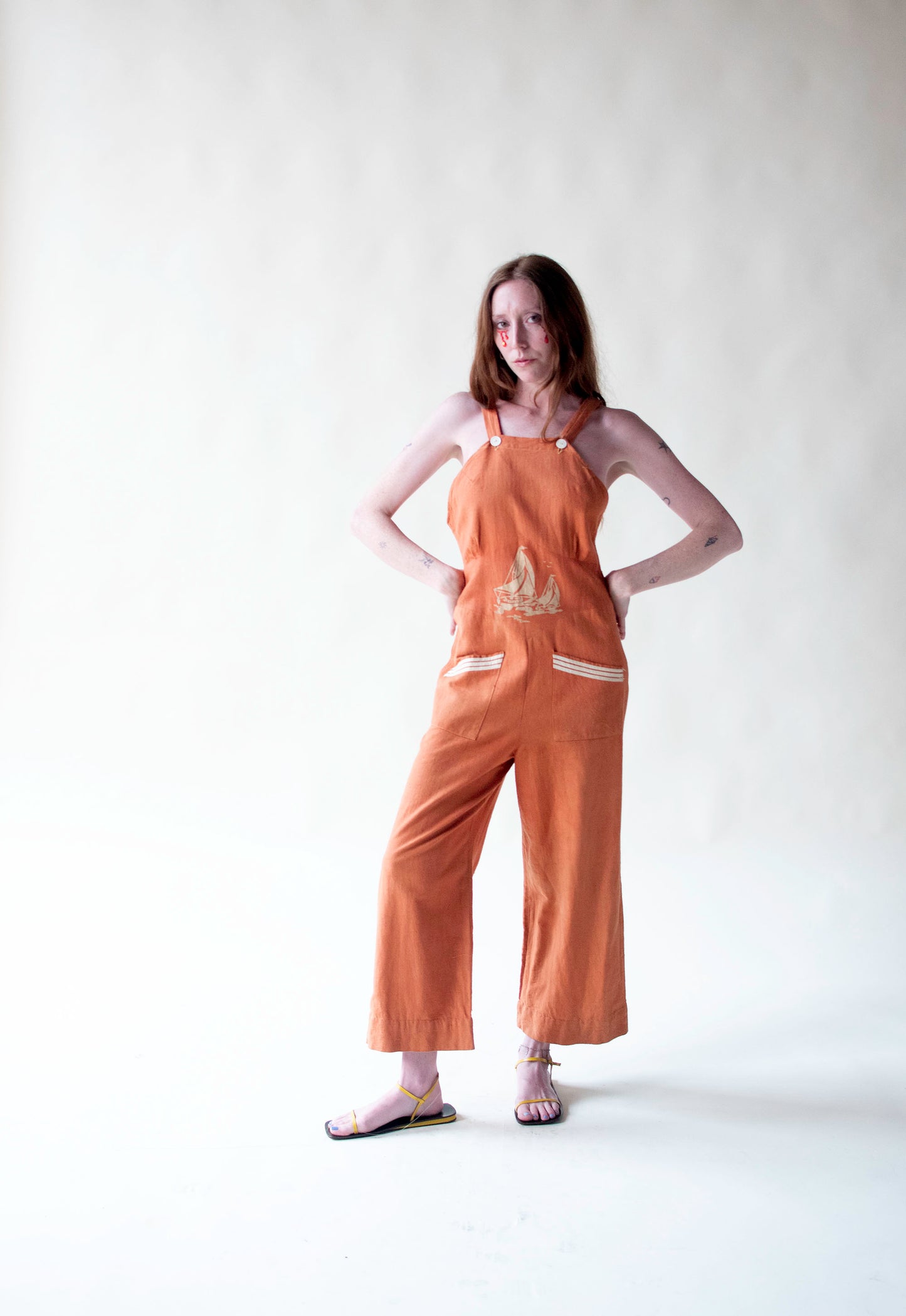 1930s Nautical Overalls