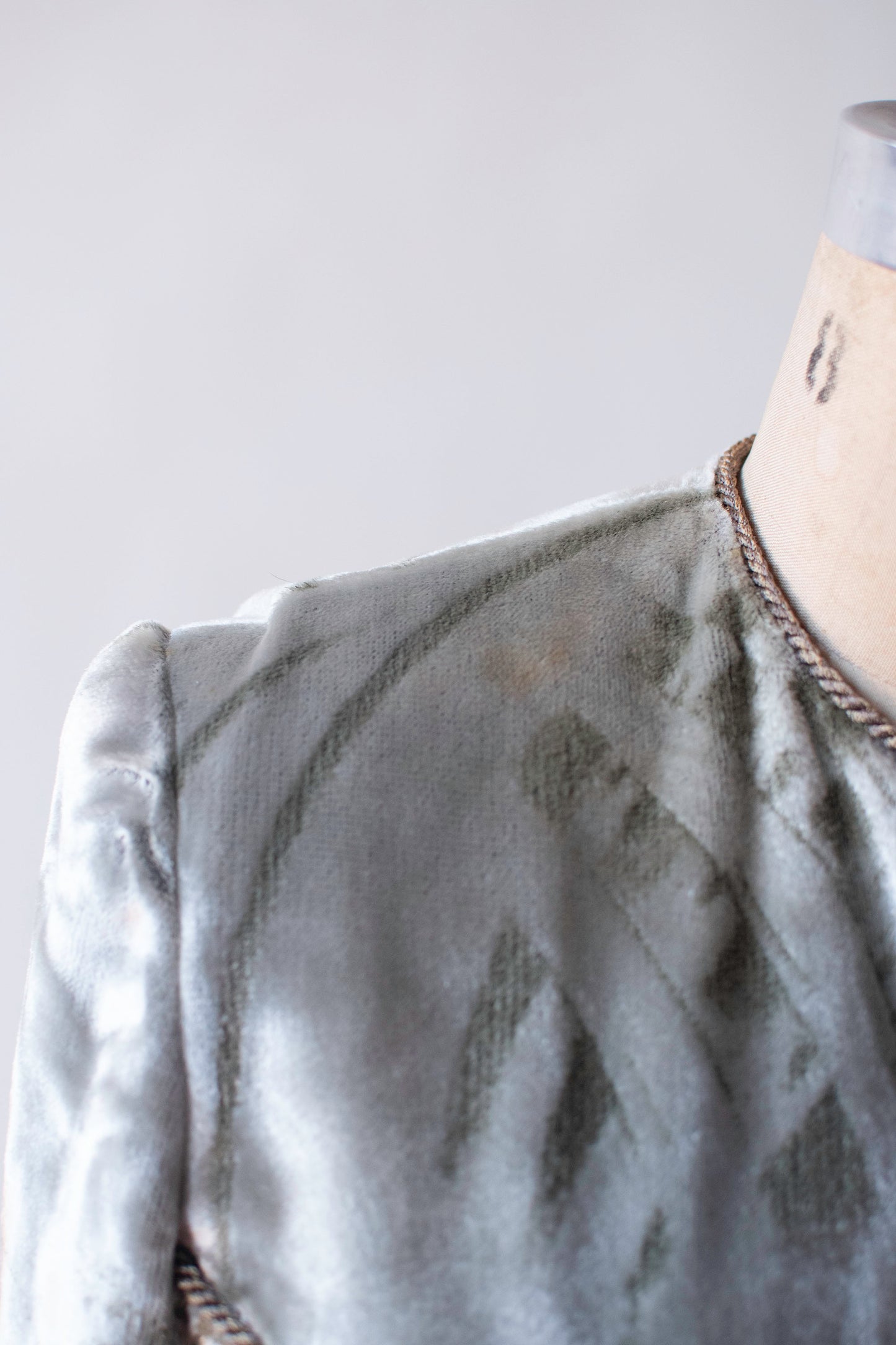 Stenciled Velvet Jacket | Mary Mcfadden