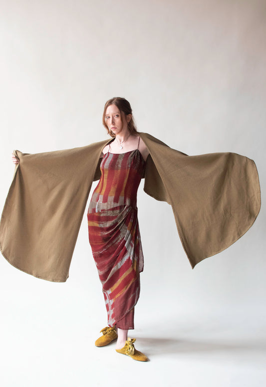 Sweatshirt Shawl | Norma Kamali