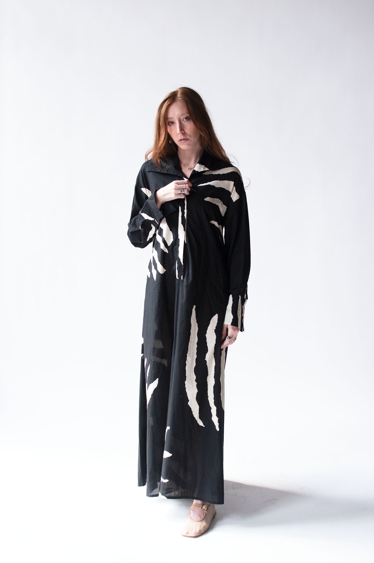 1990s Black & White Dress | Marimekko