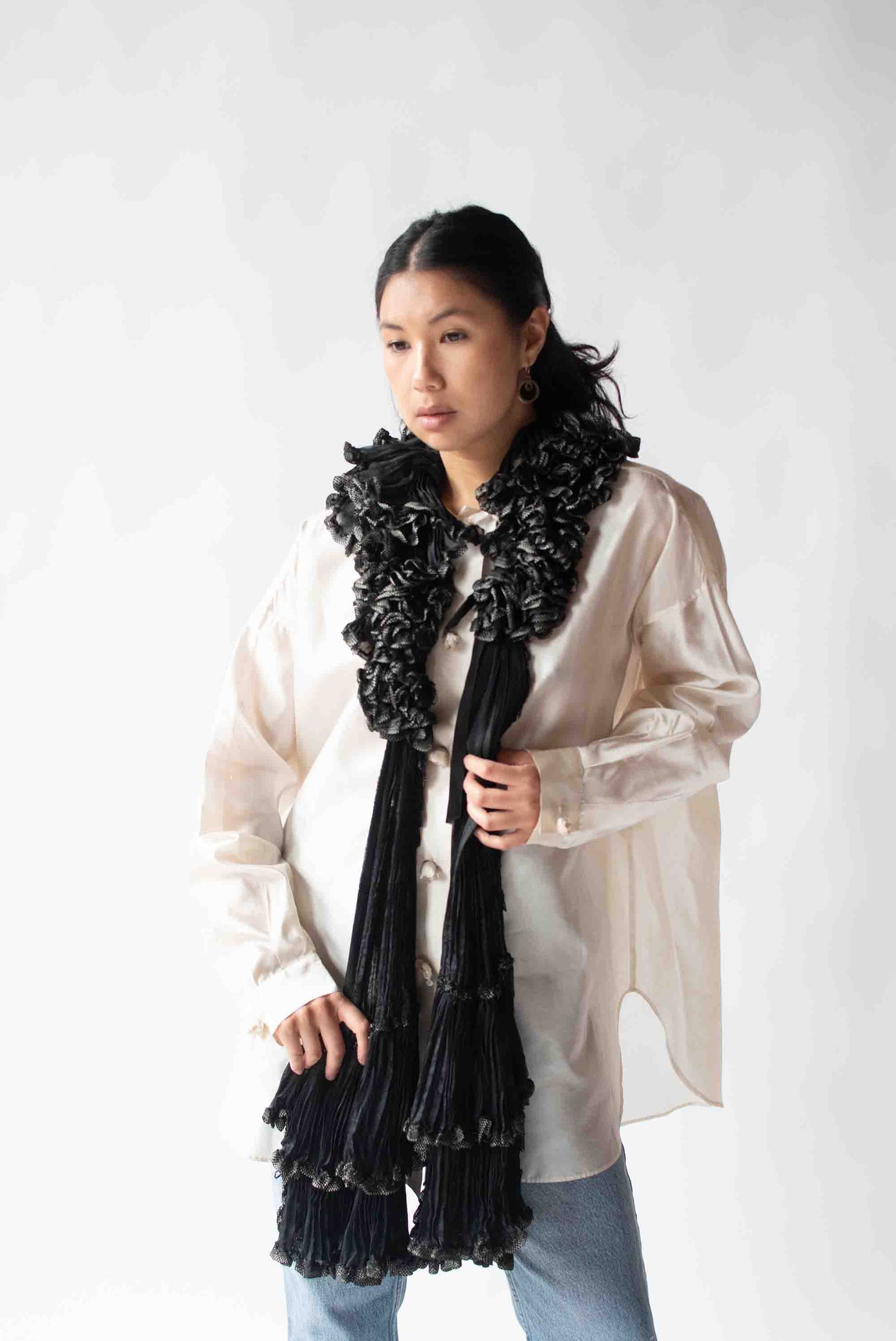 Victorian Mourning Shawl