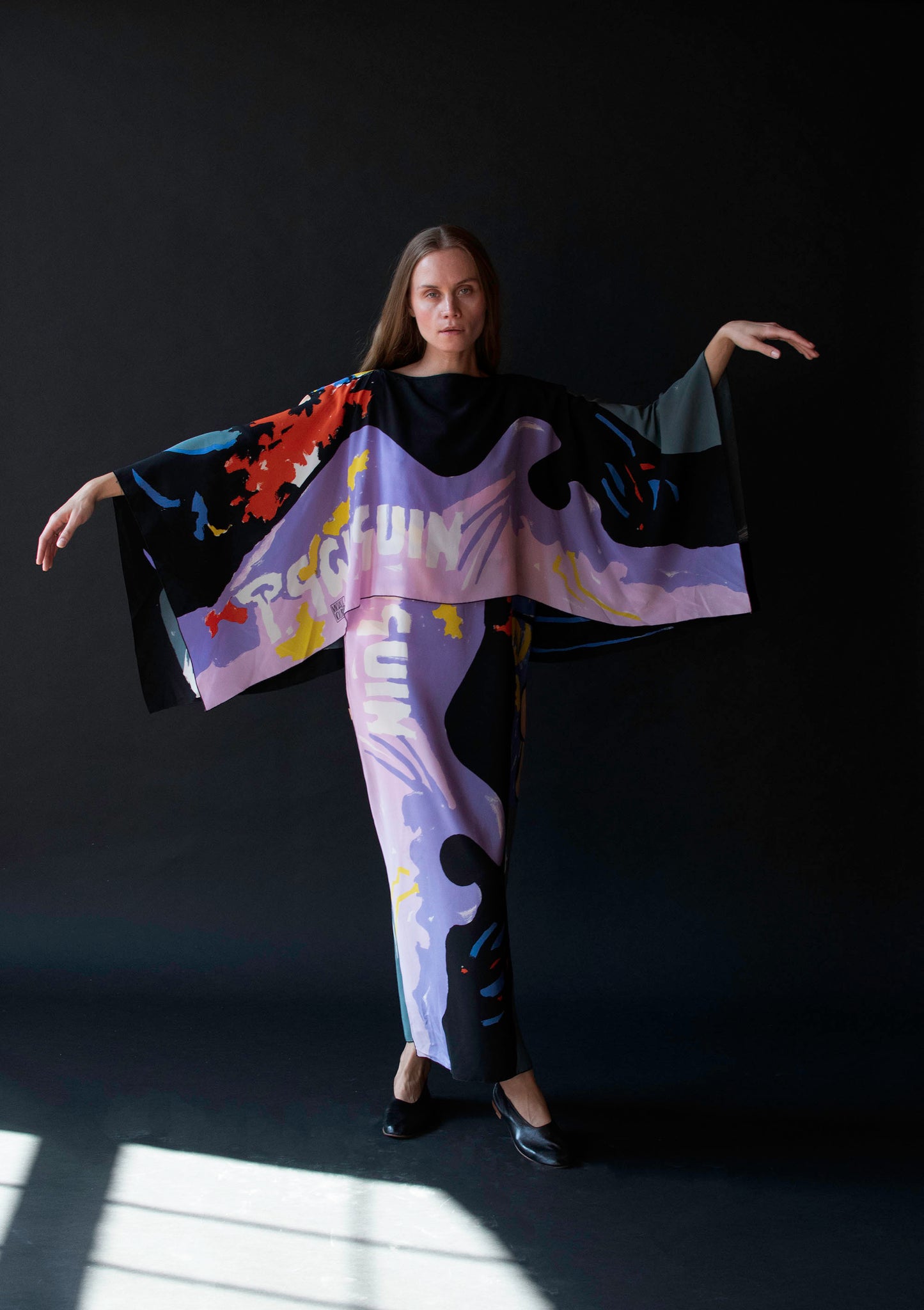Printed Silk Dress | Michaele Vollbracht