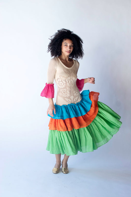 Crochet Dress | Moschino Couture 'Repetita Juvant' SS 1994