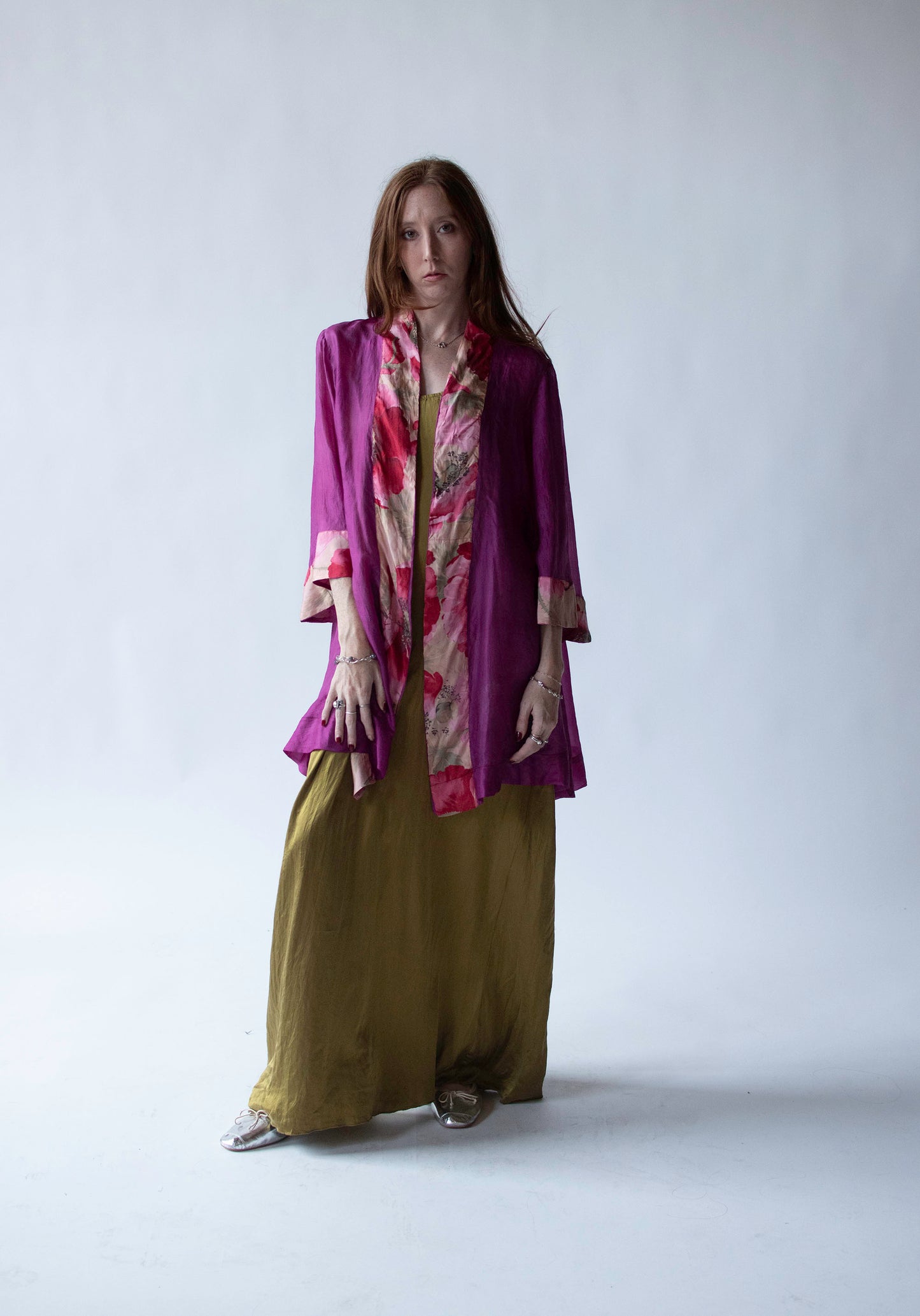 1920s Tissue Silk Jacket