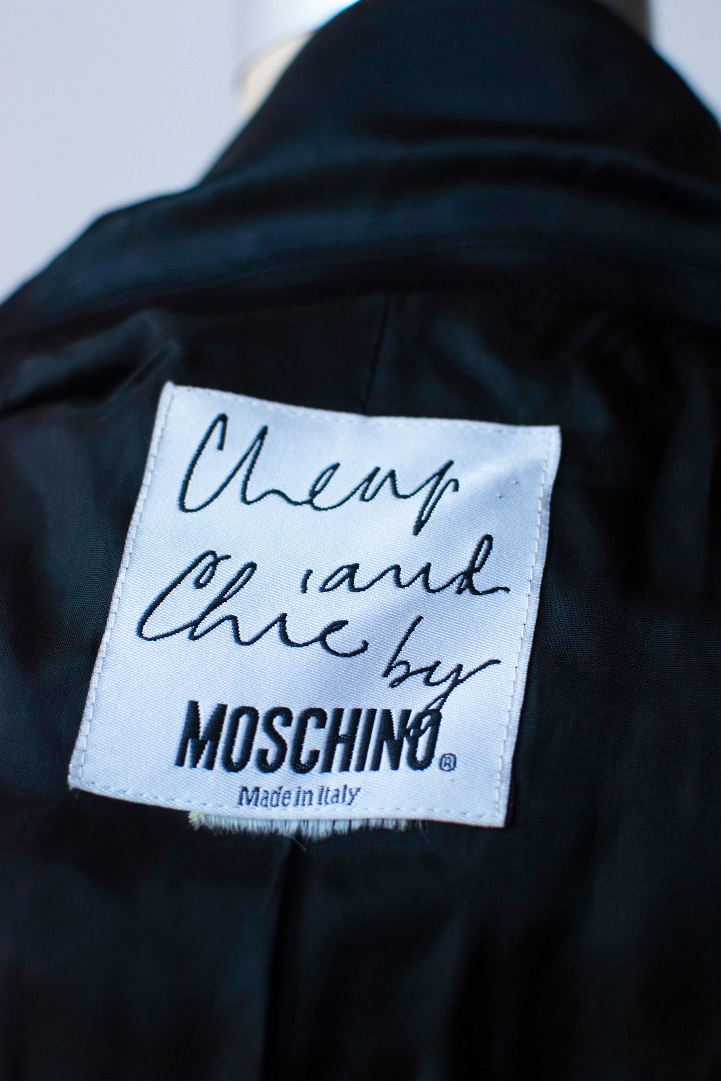 Peplum Blazer | Moschino Cheap & Chic