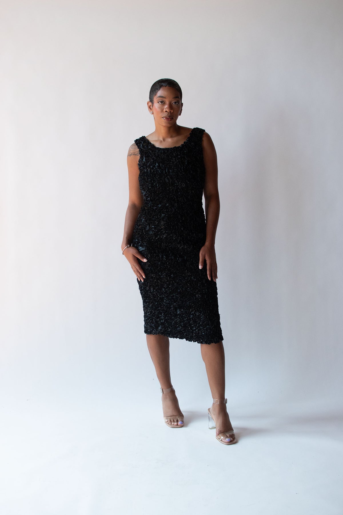 1990s Silk Ribbon Dress | Isaac Mizrahi