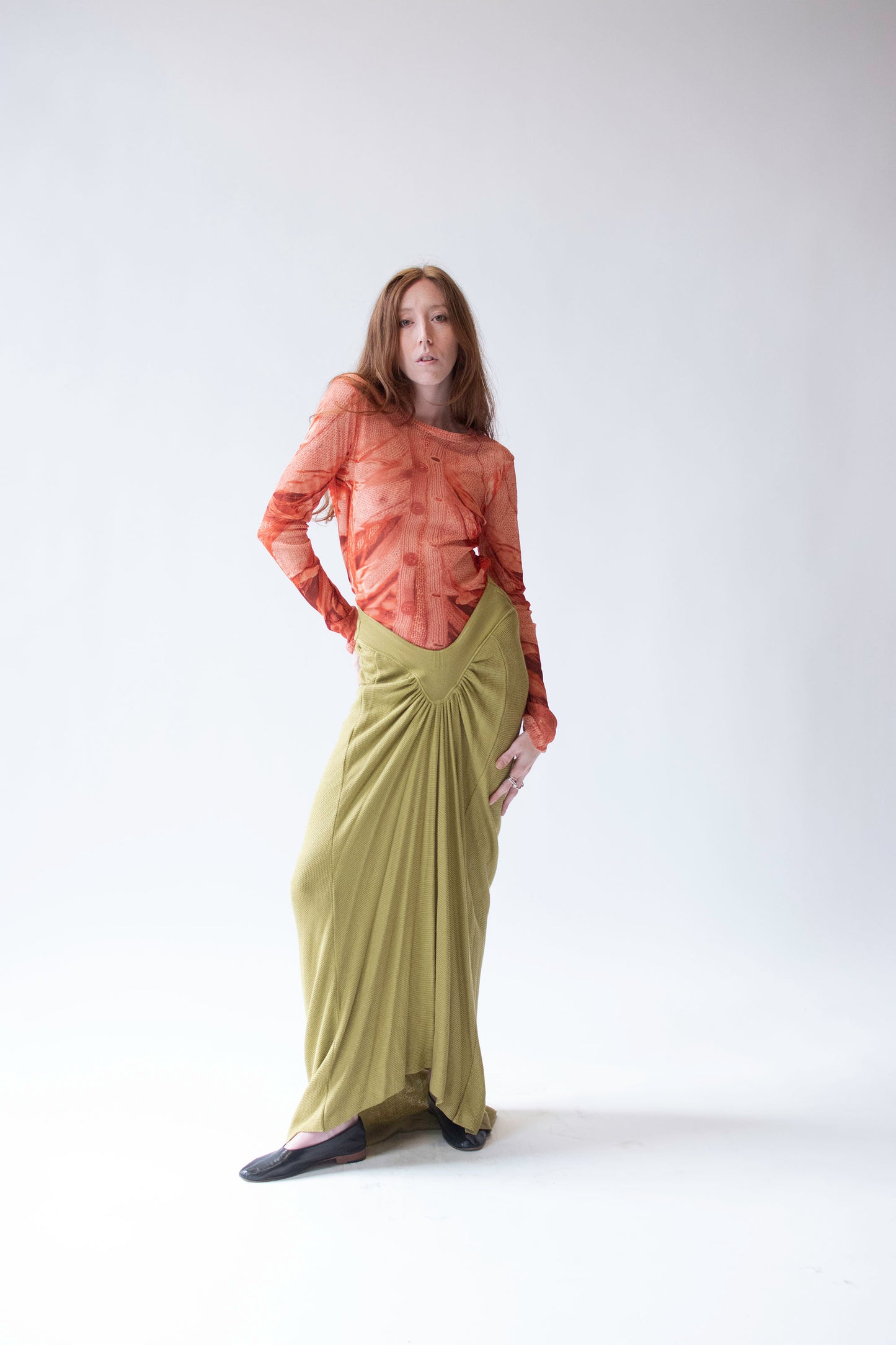 Chartreuse Knit Set | Kaat Tilley