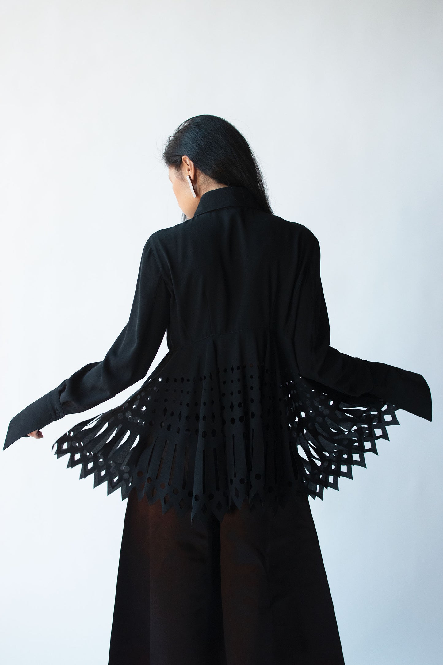 Laser Cut Shirt | Gianfranco Ferre SS 2004