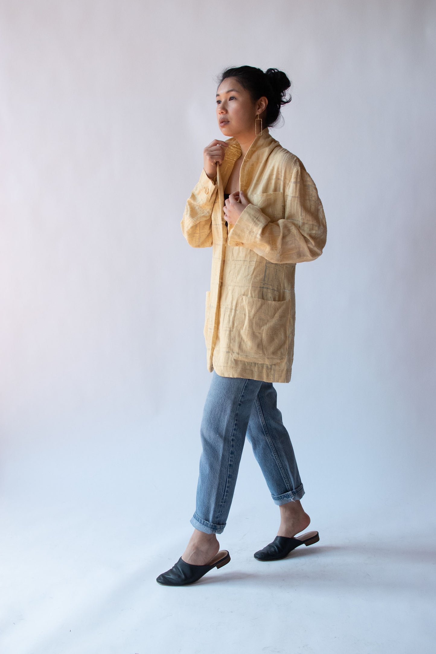 1990s Buttercream Jacket | Romeo Gigli
